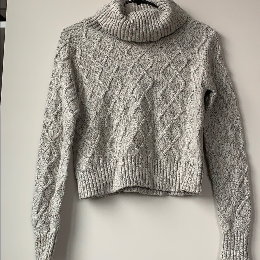 Forever 21 cropped turtleneck